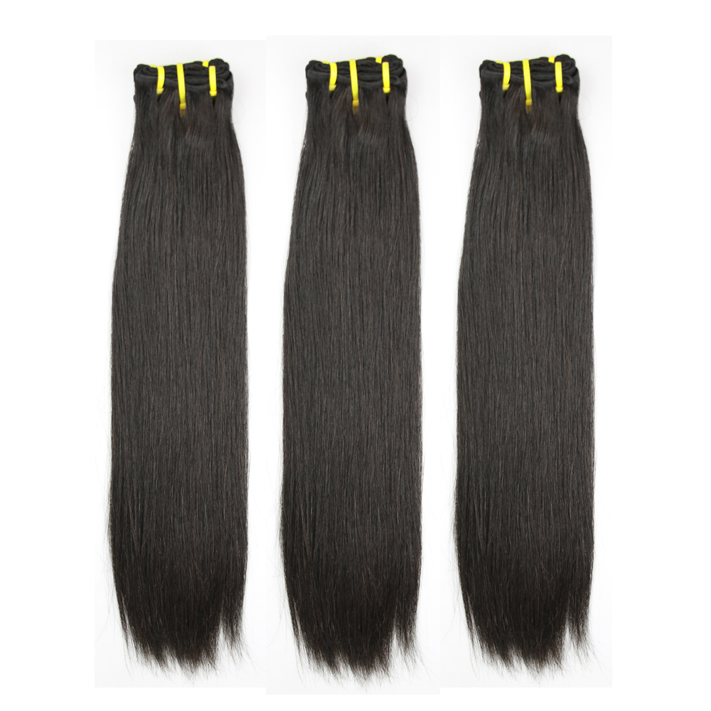 Stema Double Drawn Bone Straight Virgin Human Hair Bundles